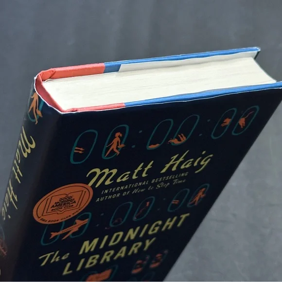 The Midnight Library by Matt Haig | Fiction, Magical Realism | Hardcover Book - Picture 5 of 8